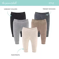 The Peanutshell Baby Unisex Easy-on + Easy-off Straight Regular Fit Pull-On Pant