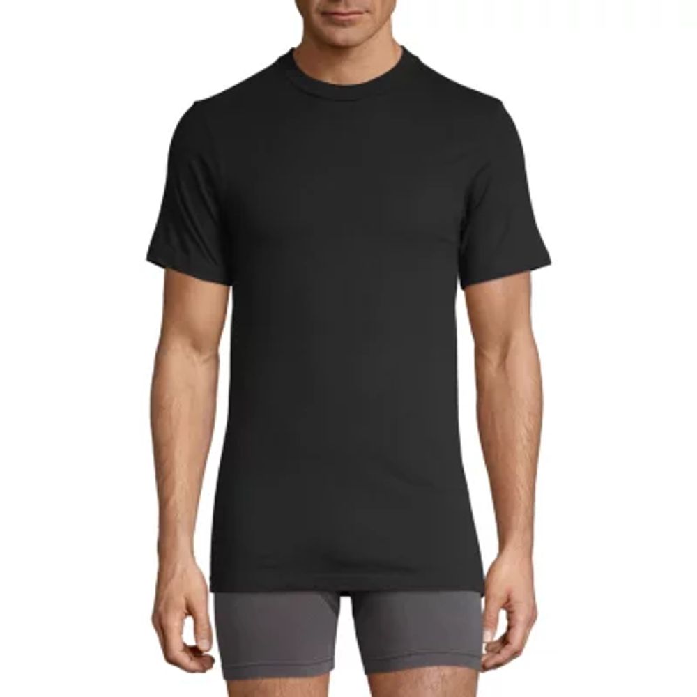 Stafford Heavyweight Mens 3 Pack Short Sleeve Crew Neck T-Shirt