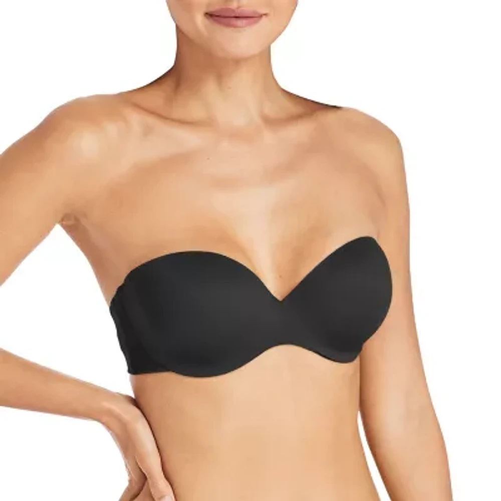 Maidenform Love The Custom Lift Multiway Womens Medium Support Demi Push Up Underwire Strapless Bra 09417