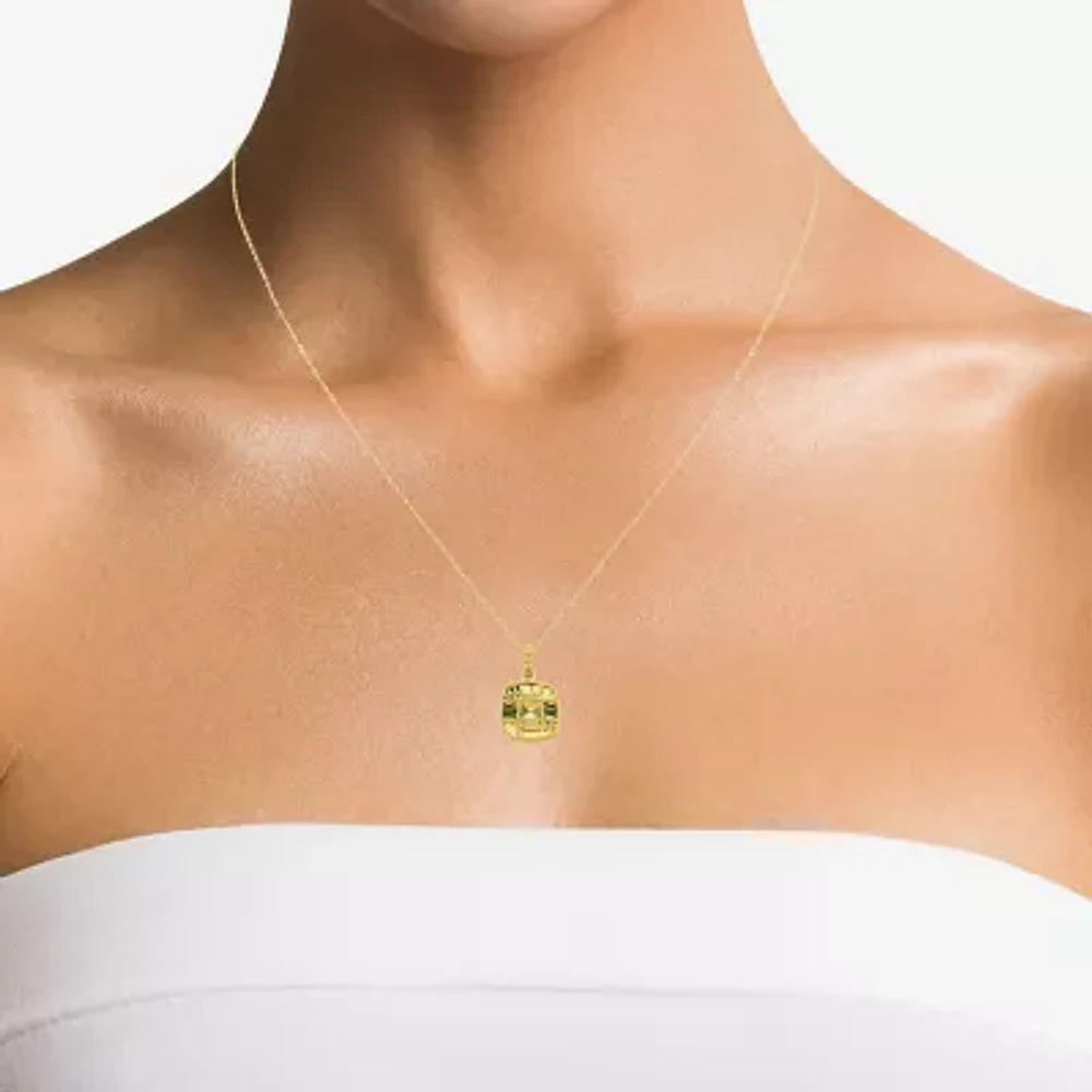 Womens 14K Gold Square 2-pc. Jewelry Set