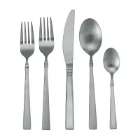 MegaChef. Cravat 20-pc. 18/10 Stainless Steel Flateware Set