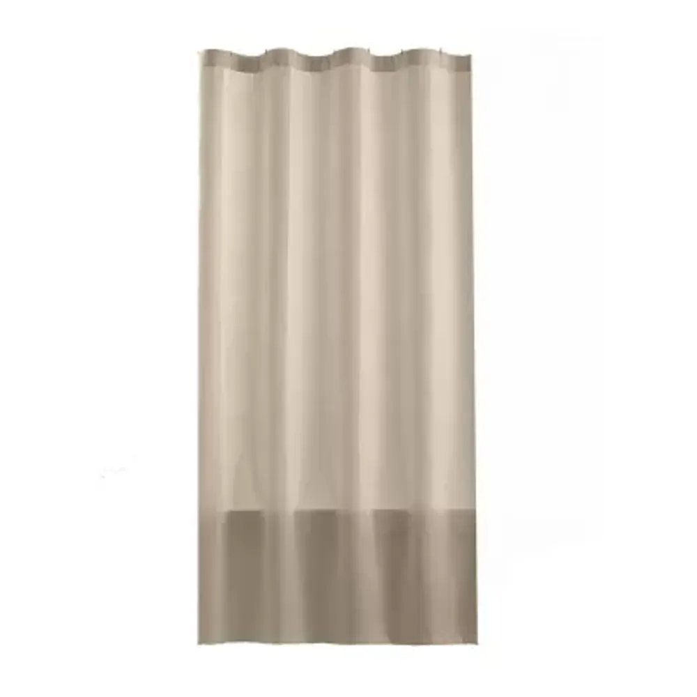 Elrene Home Fashions Essential Waffle Shower Curtain