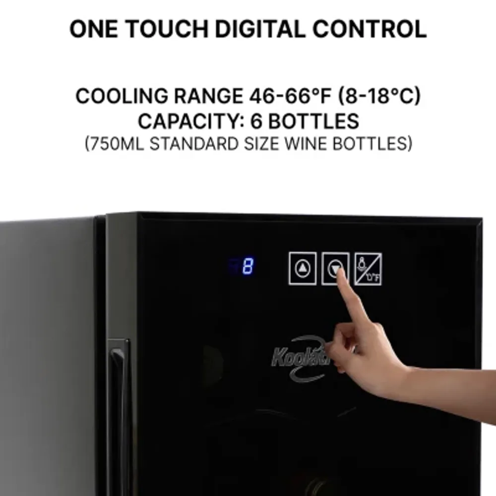 Koolatron 6 Bottle Thermoelectric Wine Cooler