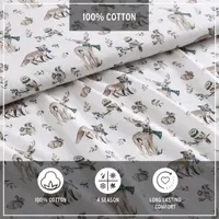 Eddie Bauer Woodland Friends Sheet Set