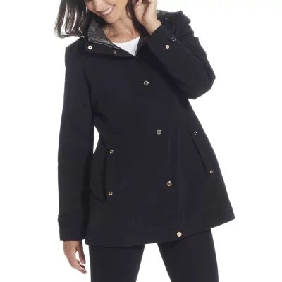 Gallery Womens Hooded Midweight Raincoat