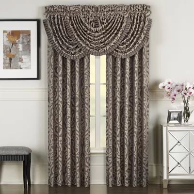 Queen Street Rod Pocket Light-Filtering Set of 2 Curtain Panel