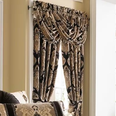 Queen Street Brooke Rod Pocket Light-Filtering Set of 2 Curtain Panel