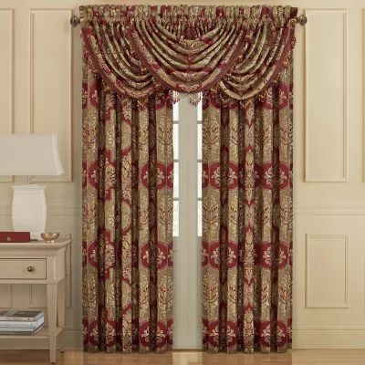 Queen Street Matilda Rod Pocket Light-Filtering Set of 2 Curtain Panel