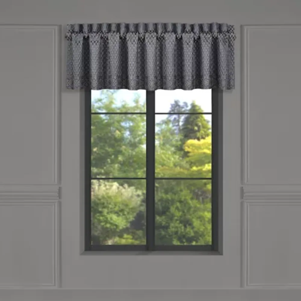 Five Queens Court Leah Rod Pocket Tailored Valance