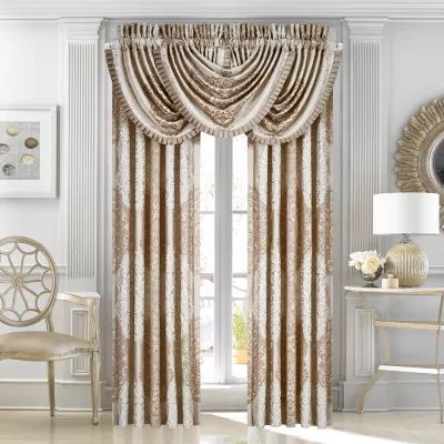 Queen Street Lambert Rod Pocket Light-Filtering Set of 2 Curtain Panel