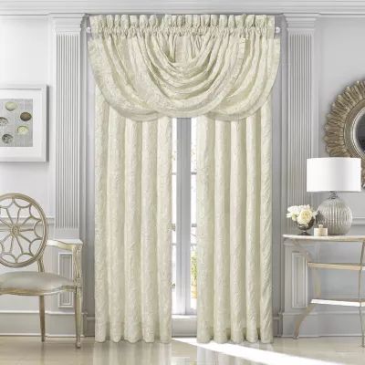 Queen Street Maddison Rod Pocket Light-Filtering Set of 2 Curtain Panel