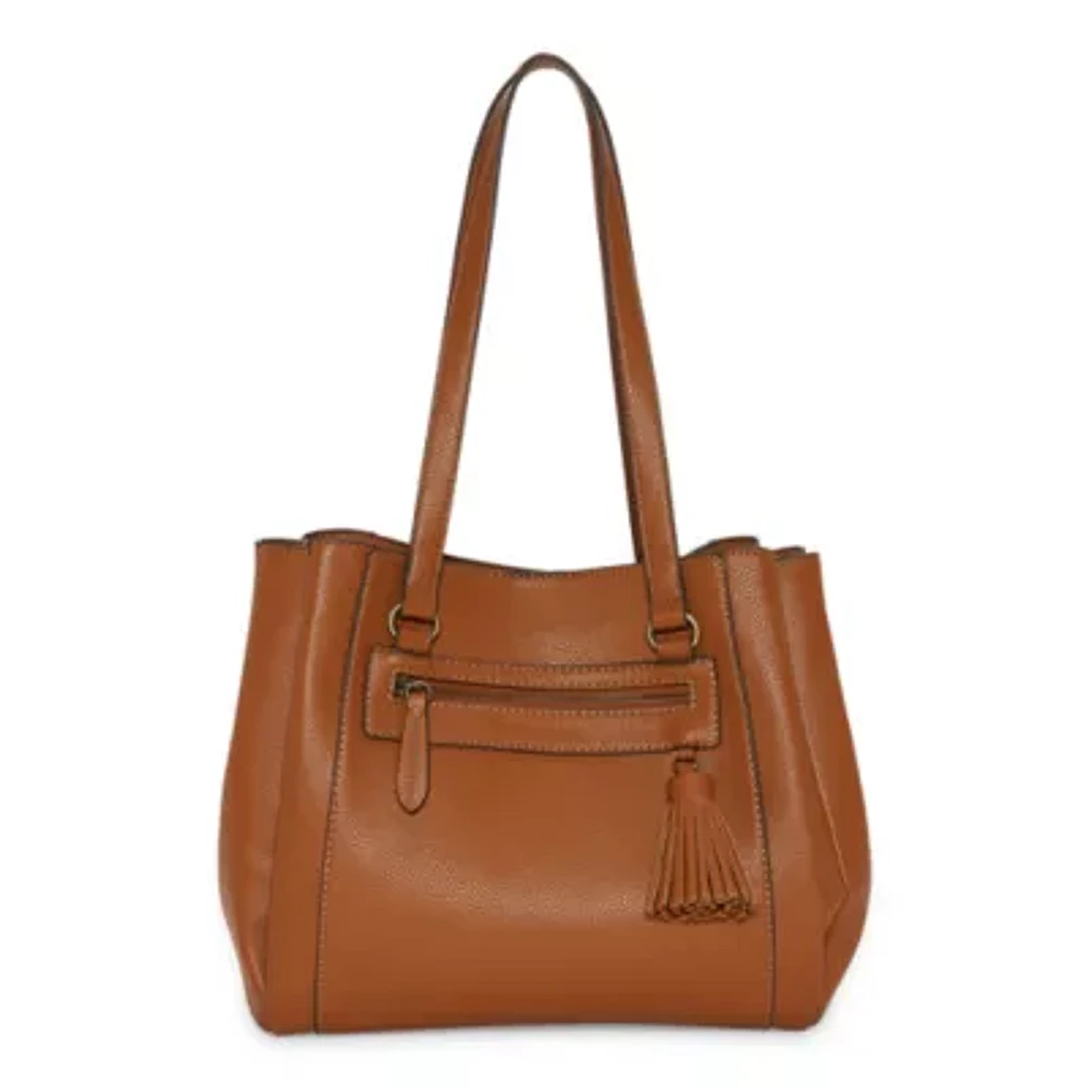 St. John's Bay Quincy 4 Poster Shoulder Bag