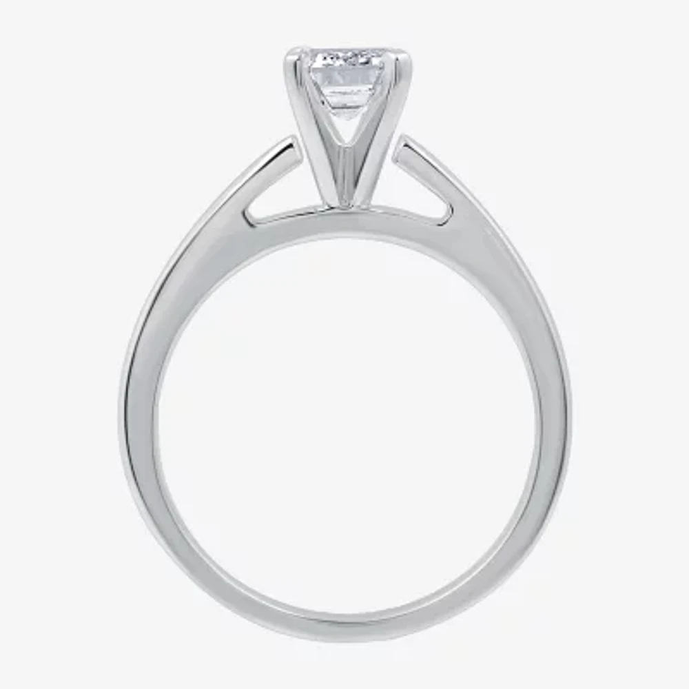 I Said Yes (G / Si1-Si2) Womens 1 1/4 CT. T.W. Lab Grown White Diamond Sterling Silver Solitaire Bridal Set