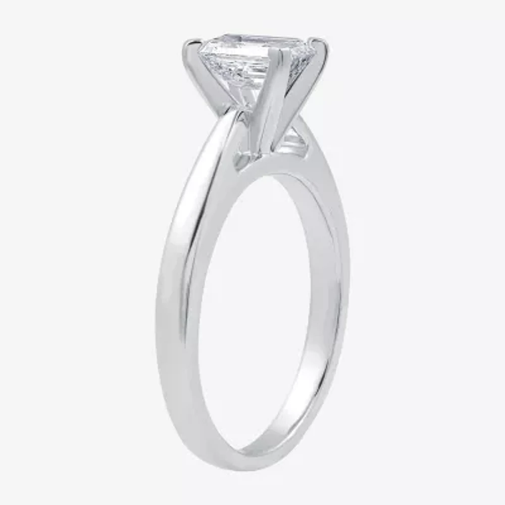 I Said Yes (G / Si1-Si2) Womens 1 1/4 CT. T.W. Lab Grown White Diamond Sterling Silver Solitaire Bridal Set