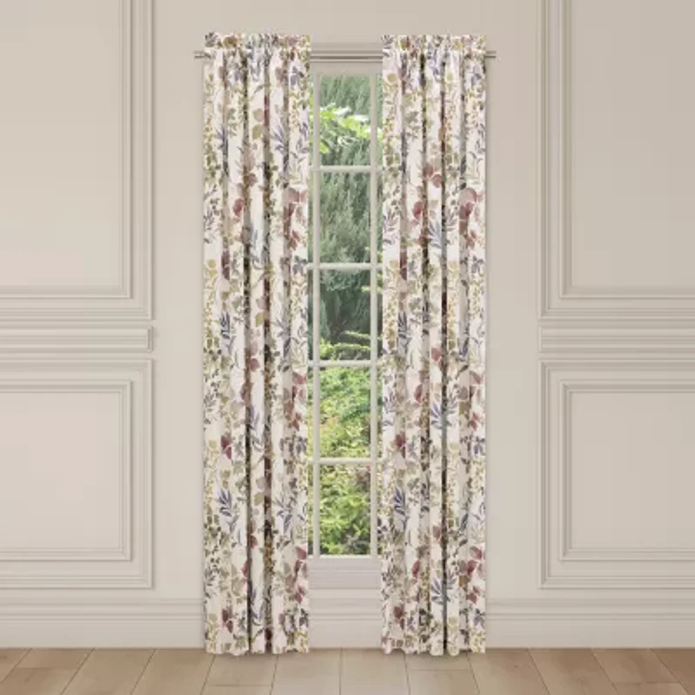 Queen Street Ridgewood Rod Pocket Blackout Set of 2 Curtain Panel