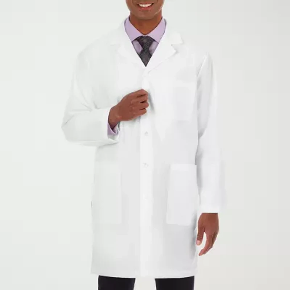 Meta Labwear 15112 38" Mens Big and Tall Long Sleeve Lab Coat