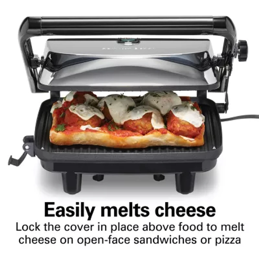 Hamilton Beach® Panini Press Gourmet Sandwich Maker