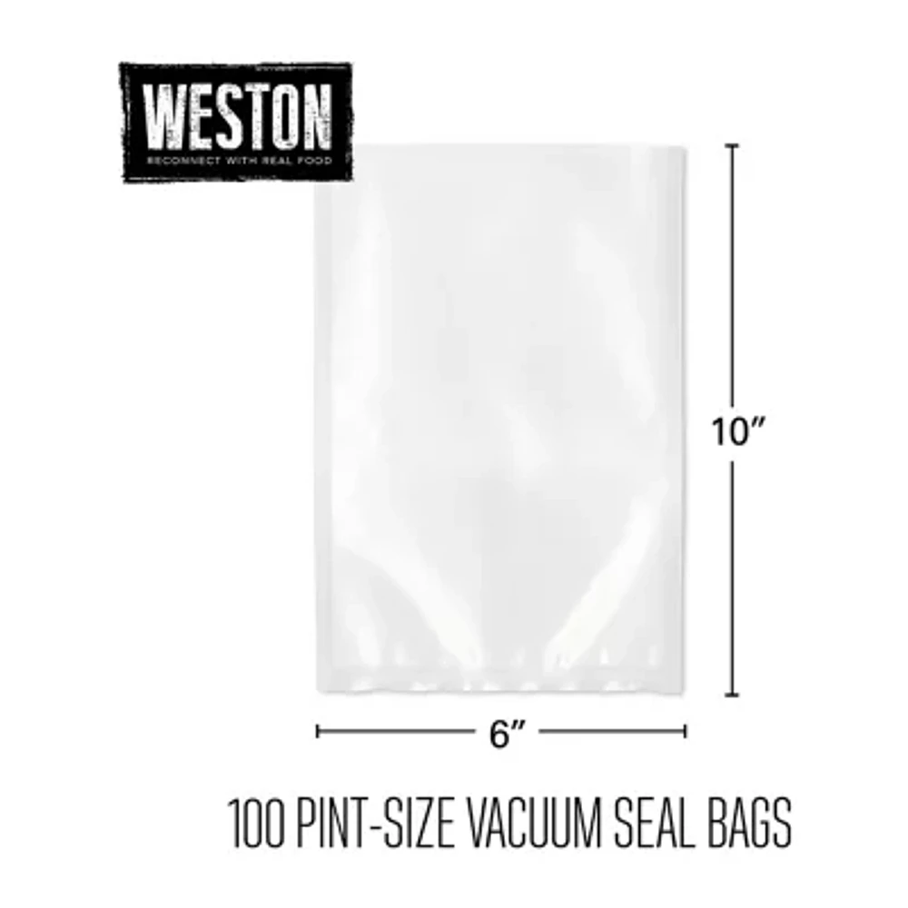Weston 6" x 10" Vacuum Sealer Bag 100 Count