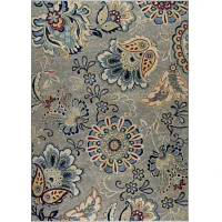 Home Dynamix Tremont Lincoln Floral Rectangular Accent Rug