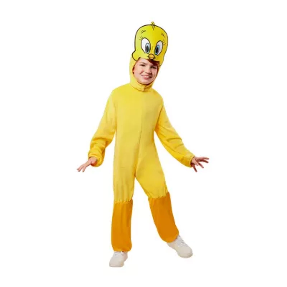 Little & Big Kid Unisex Tweety Bird Looney Tunes 2-pc. Costume