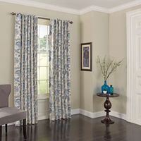 Eclipse Nina Rod Pocket Back Tab Blackout Single Curtain Panel