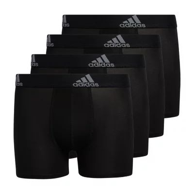 adidas Boys 4 Pack Boxer Briefs