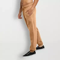 Hanes Mens Cuffed Regular Fit Fleece Active Jogger Pant
