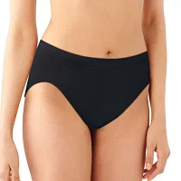 Bali Comfort Revolution Womens Average + Full Figure Seamless High Cut Panty