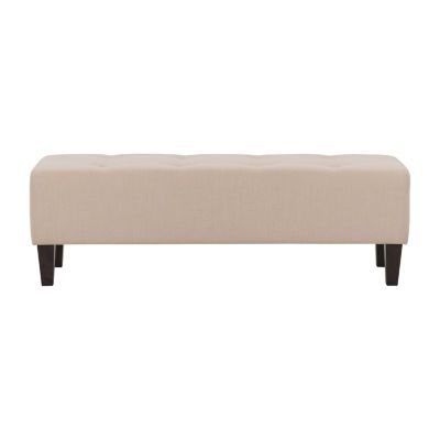 Rosewell Tufted Bench