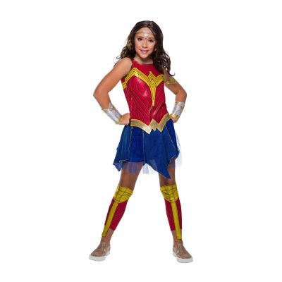 Little & Big Kid Girls Deluxe DC Comics Wonder Woman 8-pc. Costume