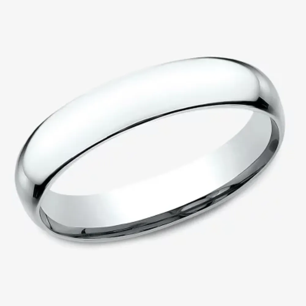 Unisex Adult 4MM Platinum Wedding Band