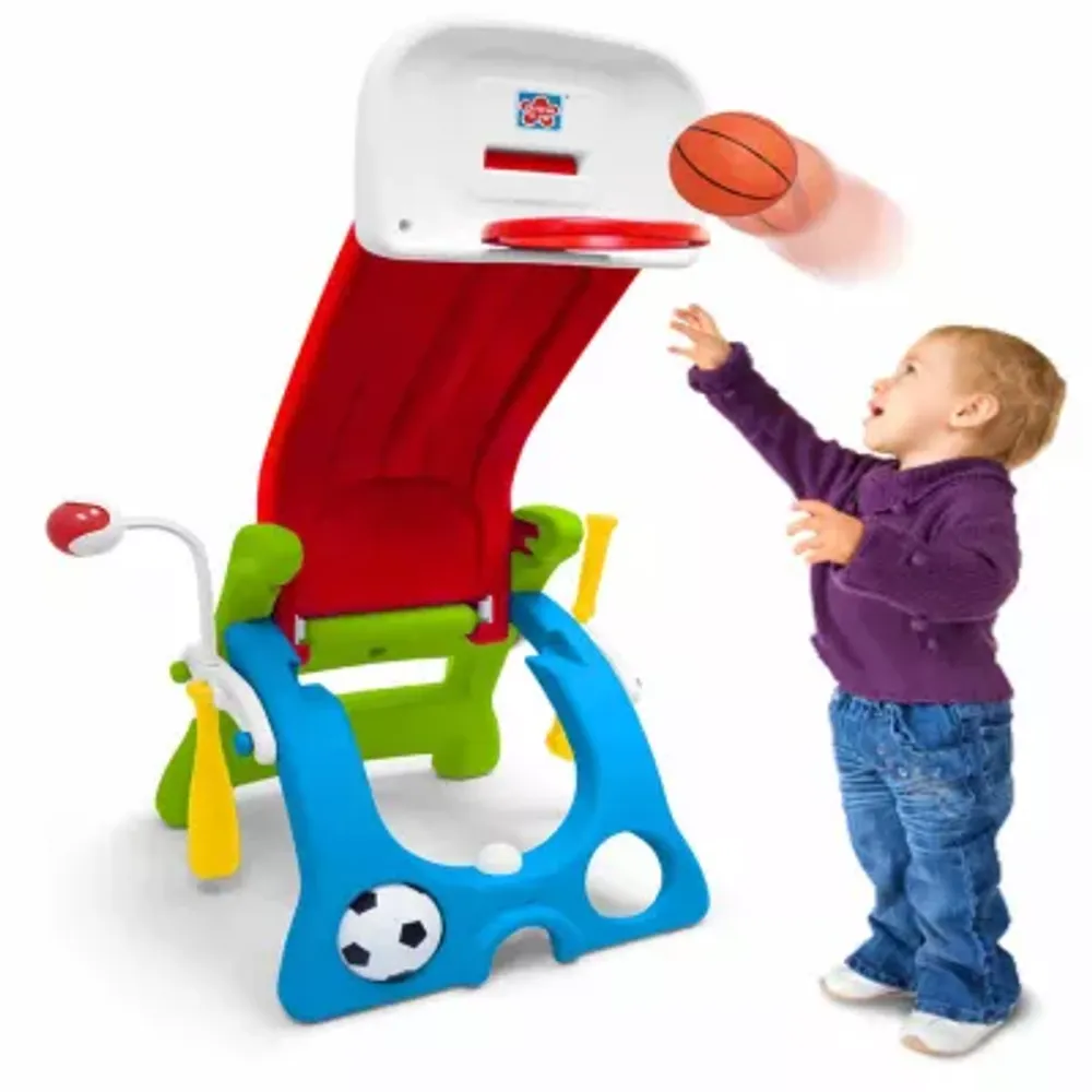 Grown'N Up Grow'N Up Quick Flip 6 In 1 Sport Activity Center Slide