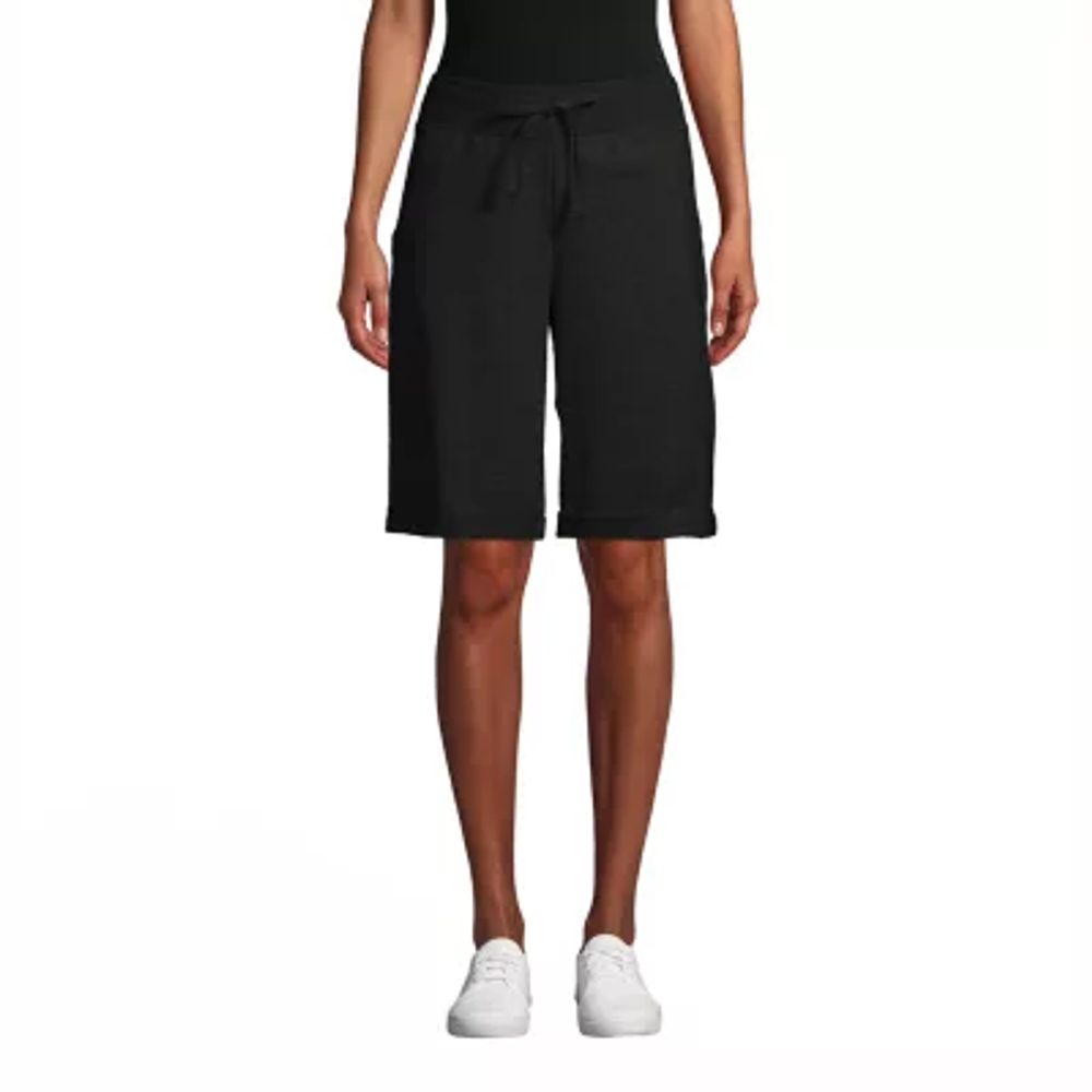 Hanes Womens High Rise Bermuda Short