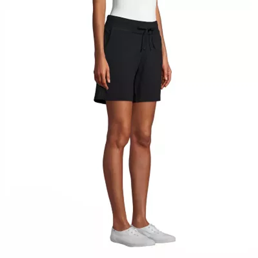 Hanes Womens Mid Rise Soft Short