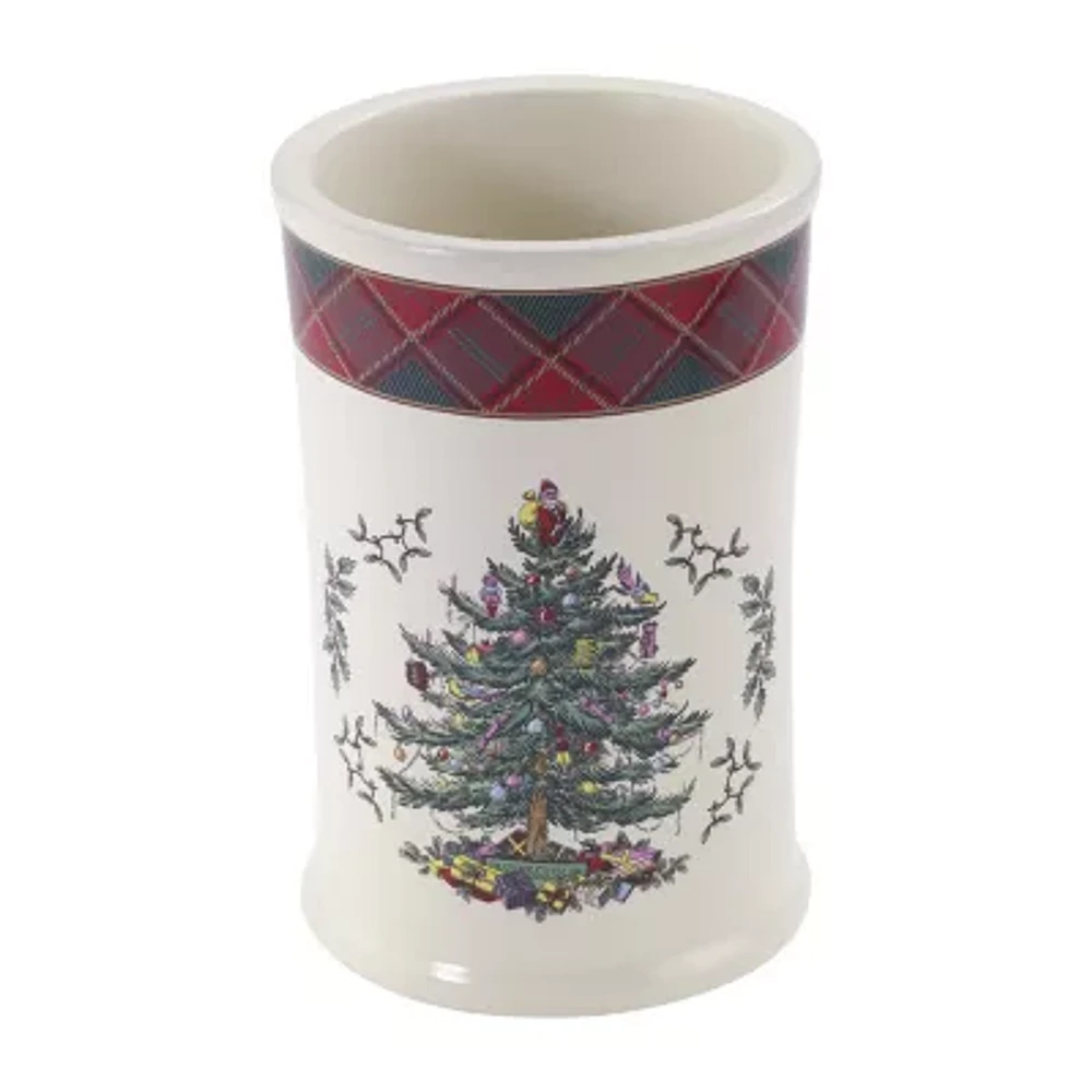 Spode Christmas Tree Tartan Tumbler
