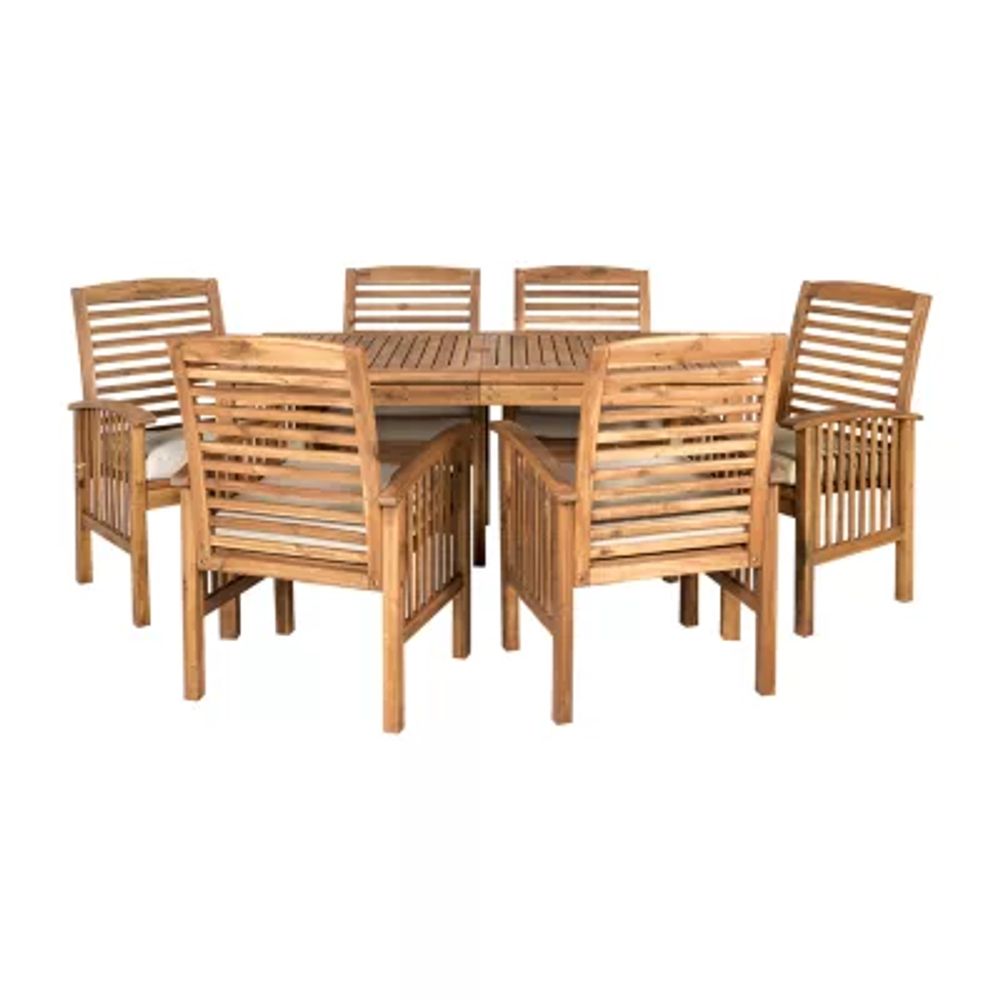 Willard Patio Collection 7-pc. Weather Resistant Dining Set