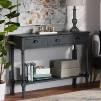 Garvey Living Room Collection 3-Drawer Console Table