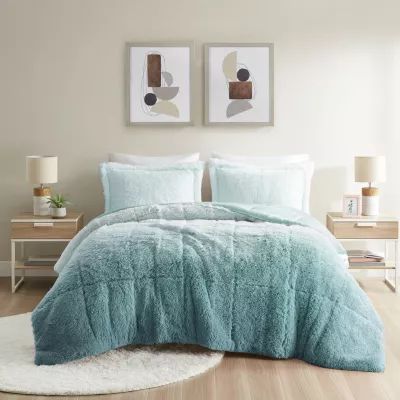 Intelligent Design Ella Ombre Mini Midweight Comforter Set