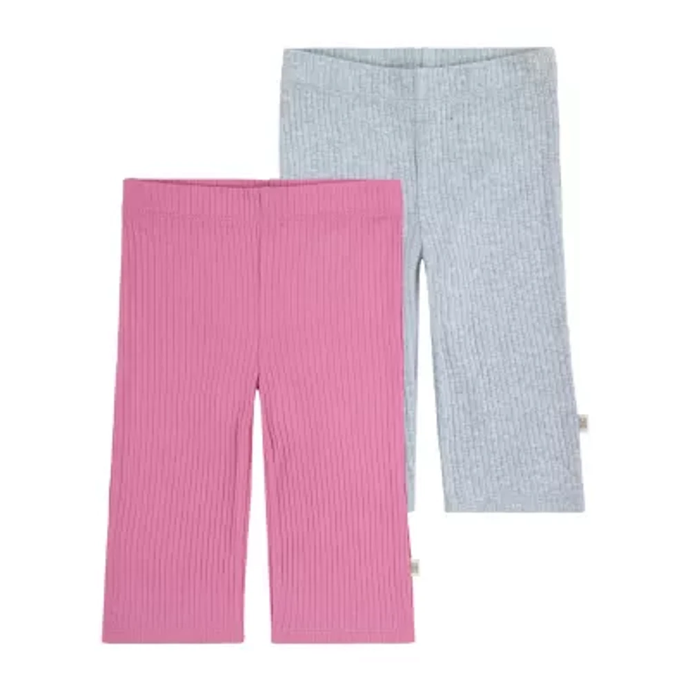 Huggies Baby Girls Flare Mid Rise Regular Fit Pull-On Pant
