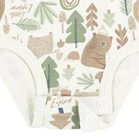 Huggies Baby Boys Crew Neck Short Sleeve 3-pc. Bodysuit