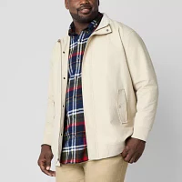 St. John's Bay Harrington Golf Mens Big and Tall Bomber Jacket