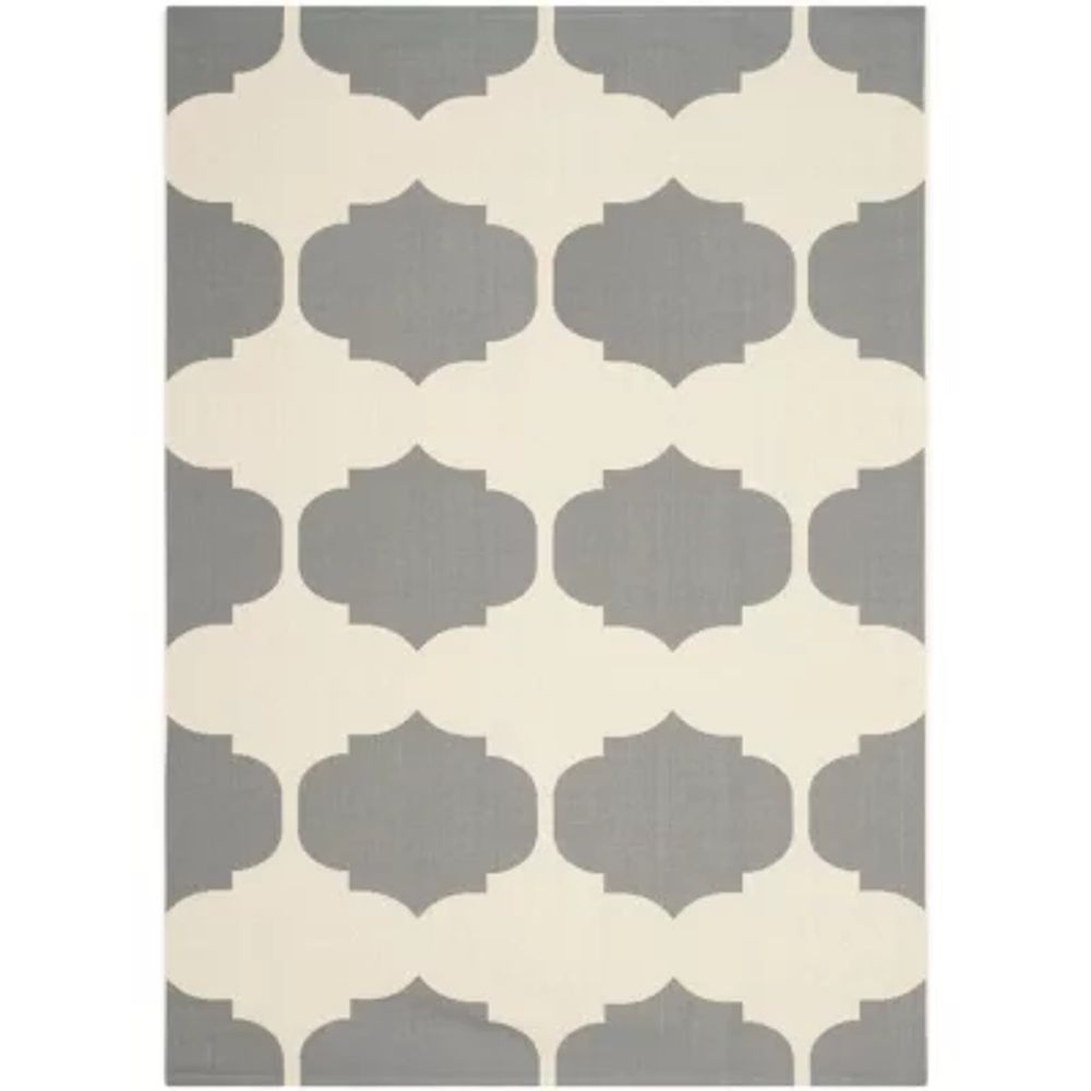 Safavieh Courtyard Collection Celina Geometric Indoor/Outdoor Area Rug