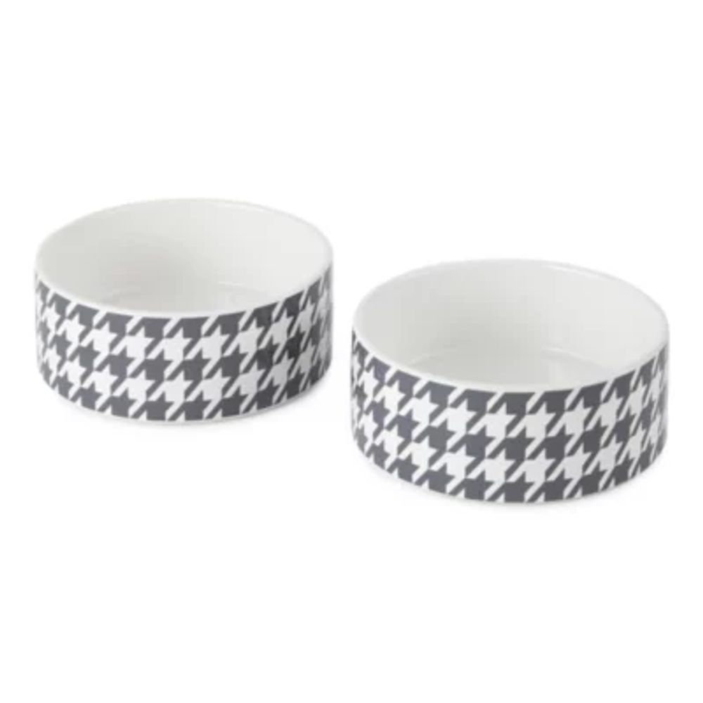 Paw & Tail Pet Food and Water Bowl Set of 2