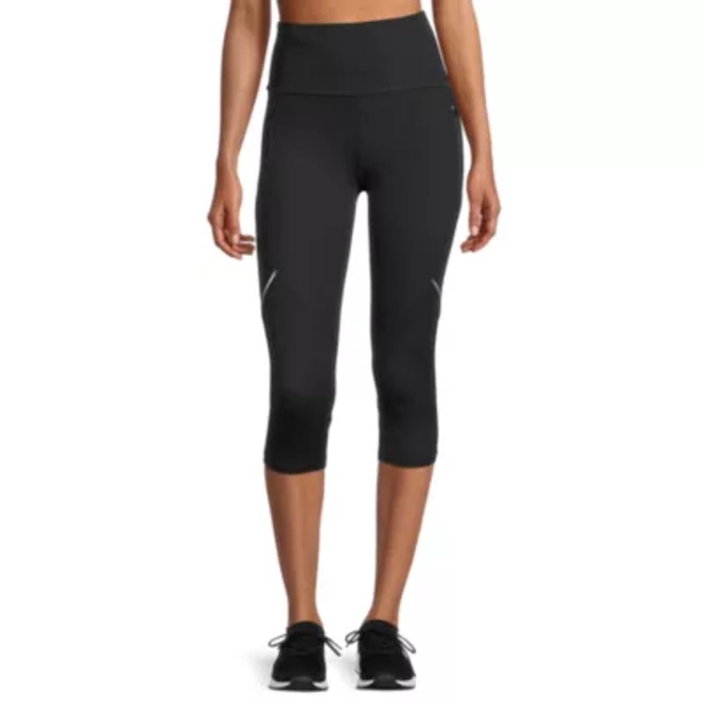 Xersion Run Womens Quick Dry Ankle High Rise Regular Fit Workout Capris