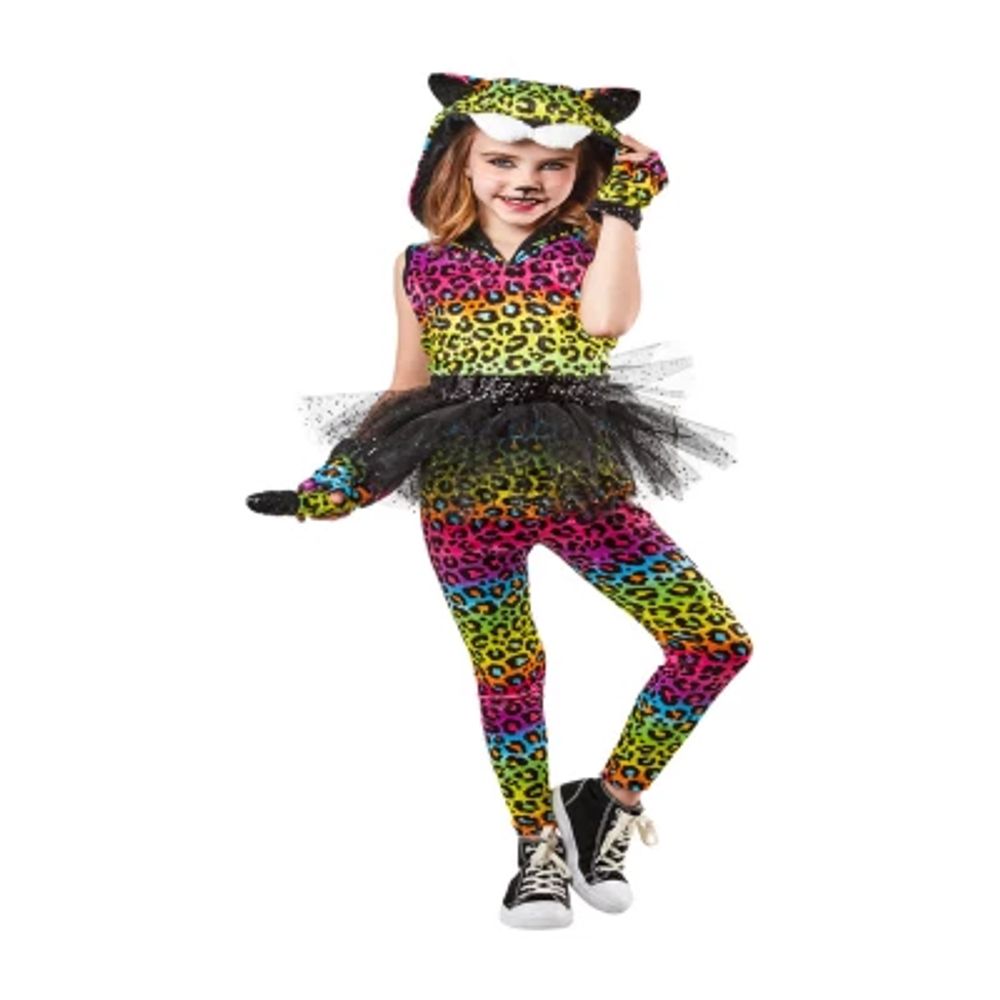 Little & Big Kid Girls Leopard 5-pc. Costume