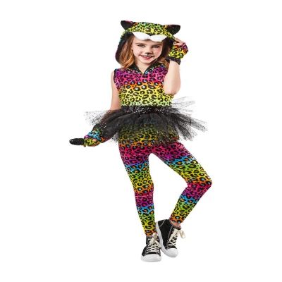 Little & Big Kid Girls Leopard 5-pc. Costume