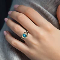 Le Vian® Ring featuring 7/8 CT. Neopolitan Opal™ 1/3 Chocolate Diamonds® 1 3/8 Nude Diamonds™ set 14K Strawberry Gold®