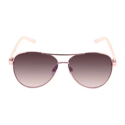 Liz Claiborne Womens UV Protection Aviator Sunglasses