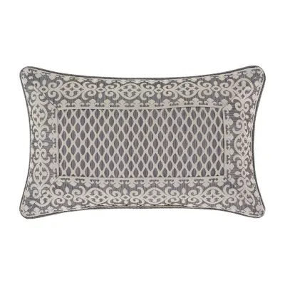 Five Queens Court Houston Rectangular Throw Pillow