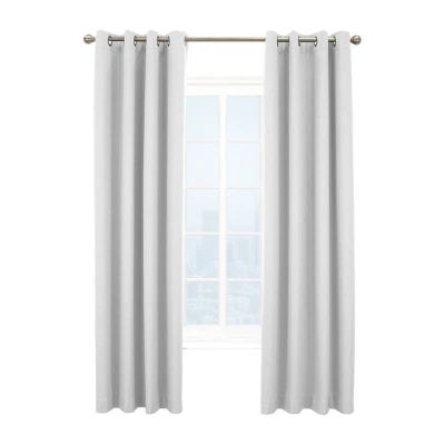 Kelly Grommet Top 100% Blackout Single Curtain Panel
